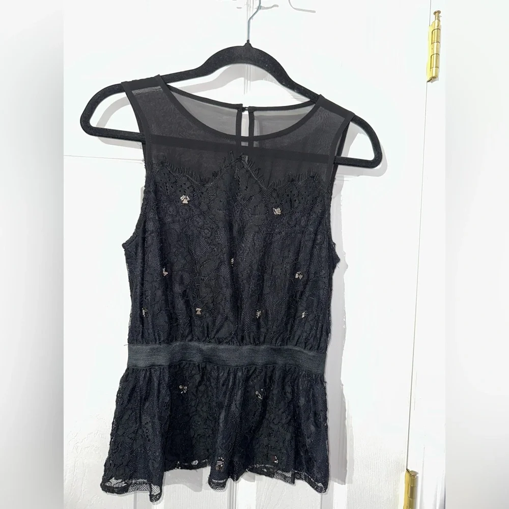 Meadow Rue Midnight Black Top (XS) - Picture 5 of 15